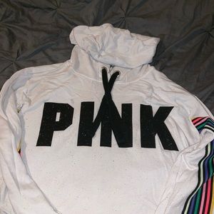 Pink brand hoodie